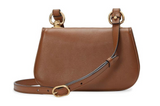 Mini Blondie Shoulder Bag Brown Leather