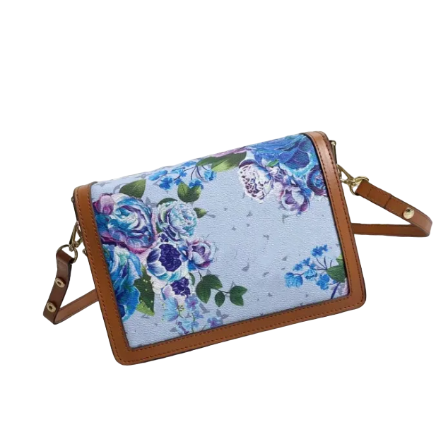 Mini Bag Metallic Monogram Garden Doubliz Mk Blue