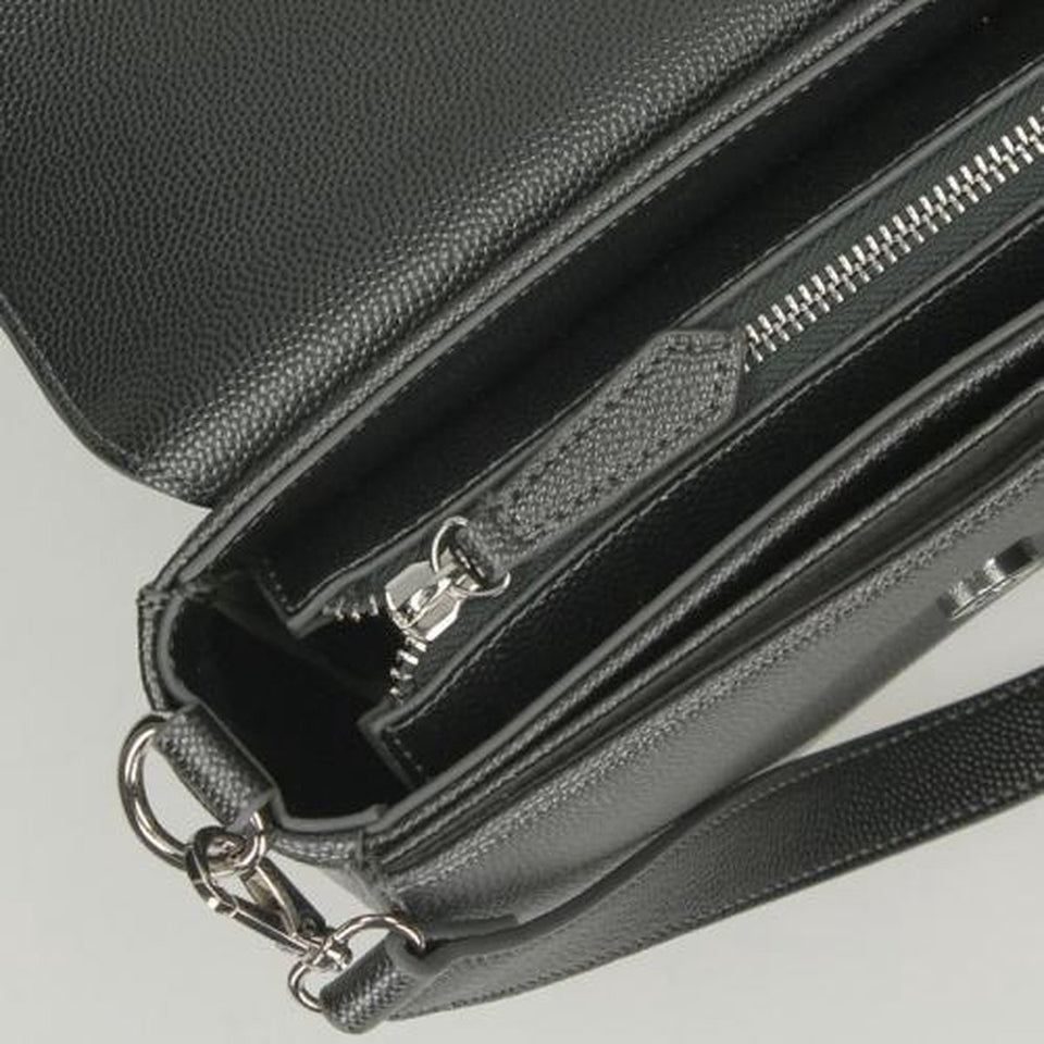 Mini Handbag Epi Buci Crossbody Black Leather