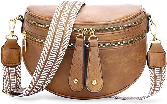 Vegan Leather Chest Bag