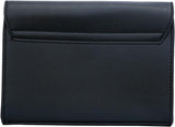 Leather Evening Envelope Clutch