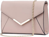 Leather Evening Envelope Clutch